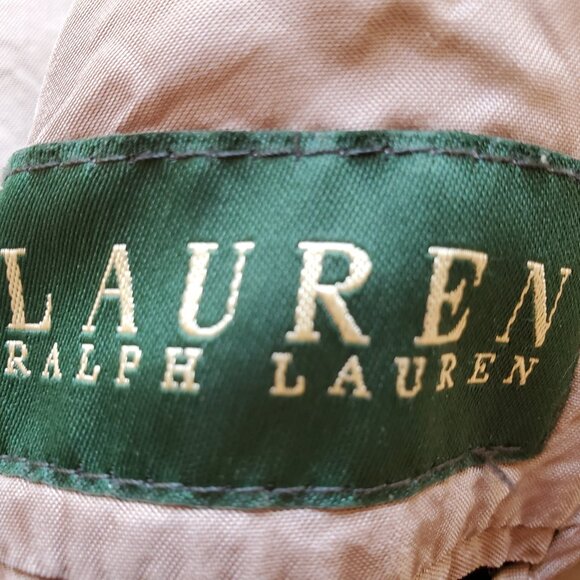 Ralph Lauren cowboy camel wool blazer small medium camo overdye brown tan 40 41 - Picture 7 of 8